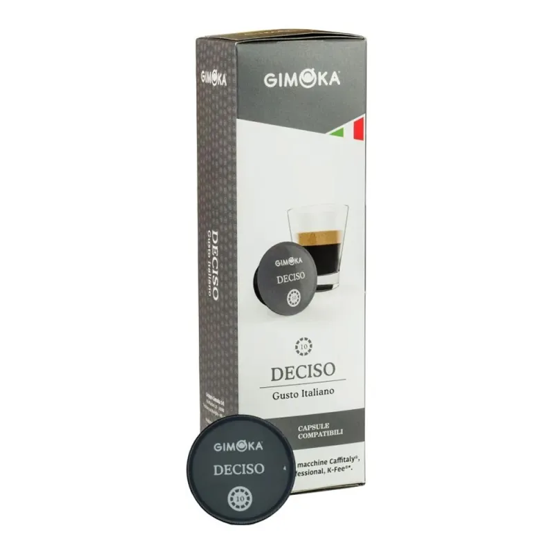 Café Deciso Gimoka 10 cápsulas Sistema Caffitaly® Café Deciso Gimoka 10 cápsulas Sistema Caffitaly®