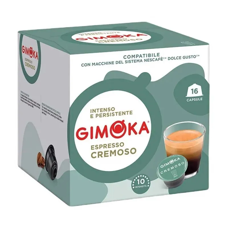 Gimoka Espresso Cremoso compatibles Dolce Gusto® 16 Cápsulas Gimoka Espresso Cremoso compatibles Dolce Gusto® 16 Cápsulas