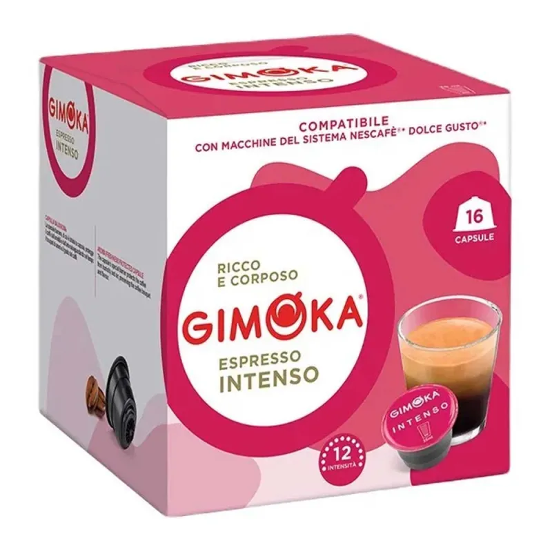 Gimoka Espresso Intenso compatibles Dolce Gusto® 16 Cápsulas Gimoka Espresso Intenso compatibles Dolce Gusto® 16 Cápsulas