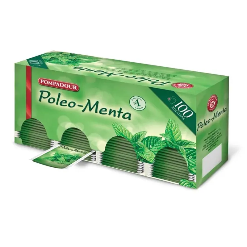 Poleo-Menta Pompadour 100 bolsitas Poleo-Menta Pompadour 100 bolsitas