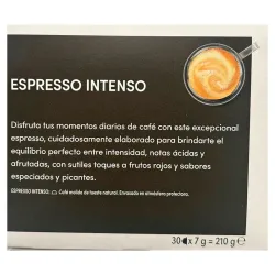 Información Espresso Intenso  Dolce Gusto