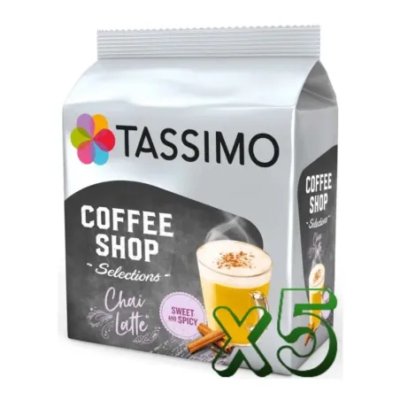 Lote 5 Tassimo Coffee Shop Chai Latte