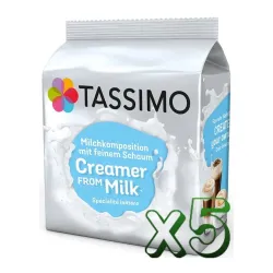 Lote 5 Tassimo Especialidad Láctea 80 Cápsulas