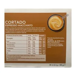 Café Cortado Dolce Gusto – Espresso con leche, 90 cápsulas