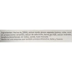 VALOR NUTRICIONAL GALLETAS VERMEIREN
