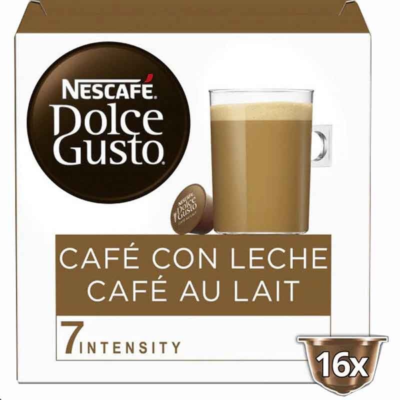 Café con Leche 16 cápsulas Originales de Dolce Gusto