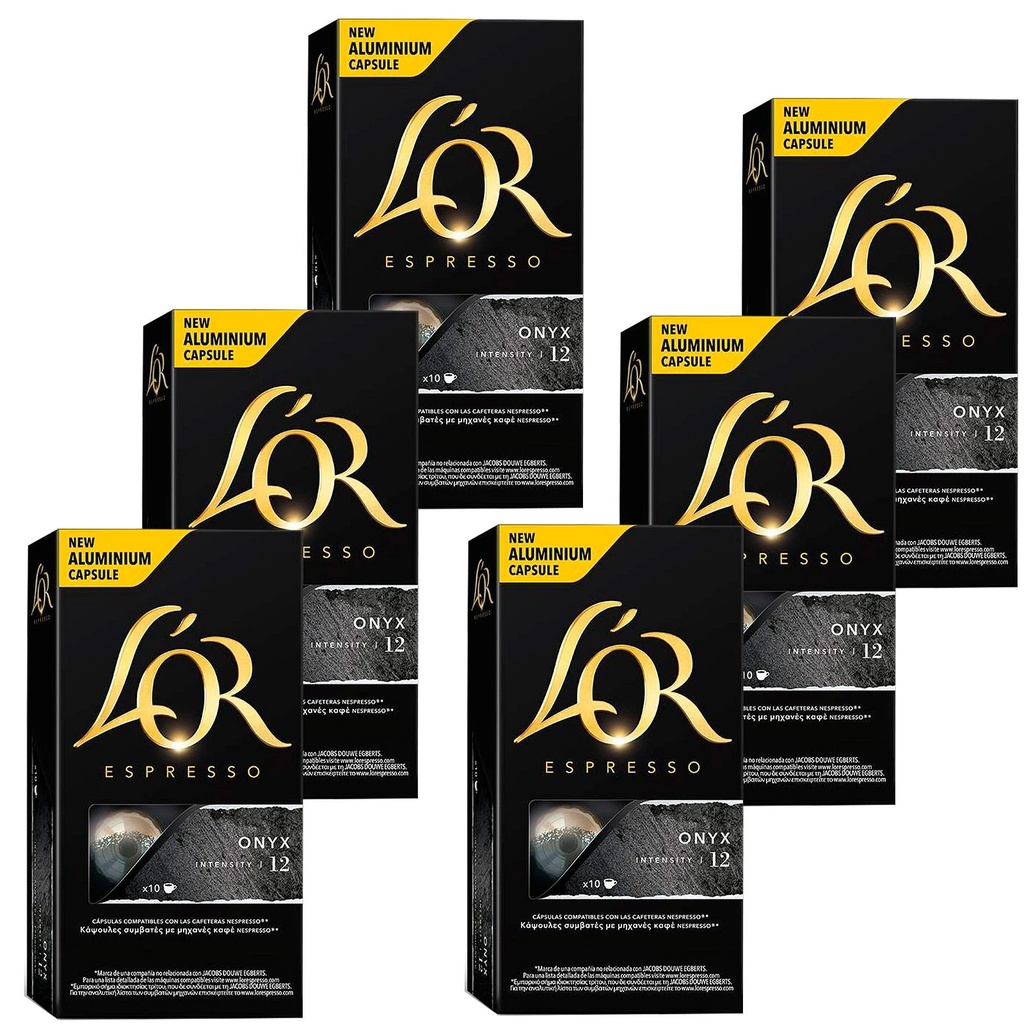 ONYX L'OR 60 capsulas  compatibles NESPRESSO