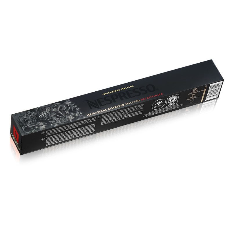 Ristretto Decaffeinato Inspirazione Italia, 10 cápsulas Nespresso