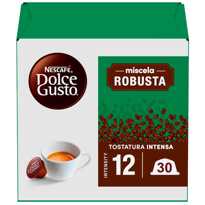 Miscela Robusta  Magnum 30 cápsulas Dolce Gusto originales 