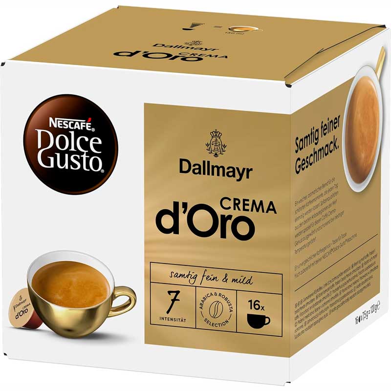 Nescafé Dolce Gusto Dallmayr Crema D 'oro 16 Cápsulas 