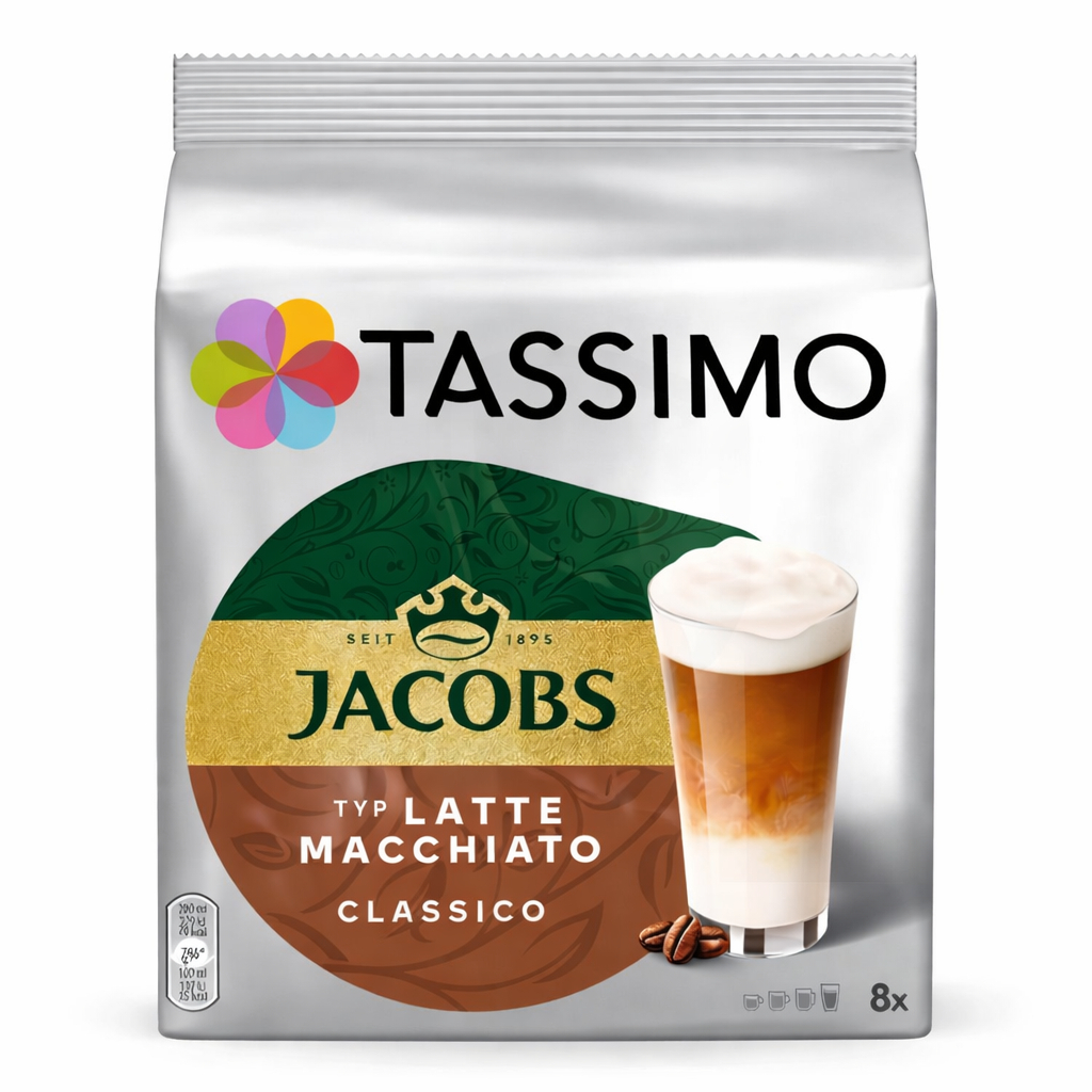  Latte Macchiato Classico 8 servicios Jacobs Tassimo  