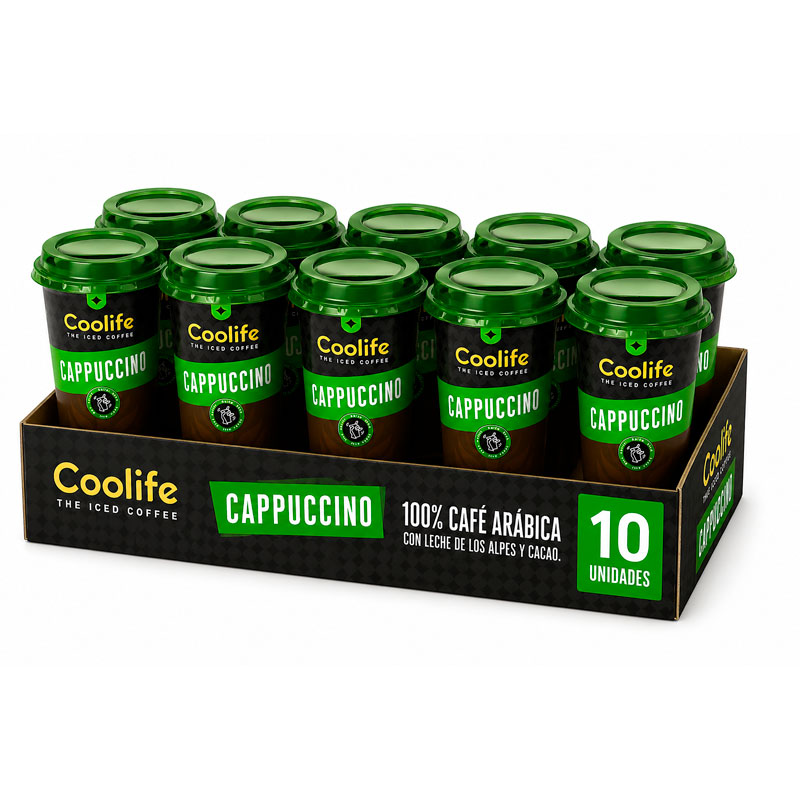 10 Cappuccino Coolife 230 ml RTD  