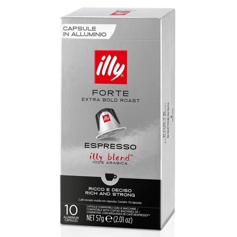 illy Forte 10 Cápsulas Compatibles Nespresso®