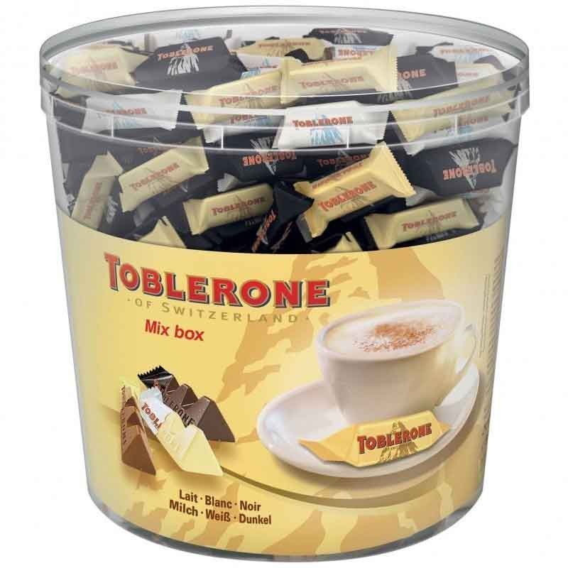 Surtido Mini Toblerone | Contiene 113 unidades de 8g