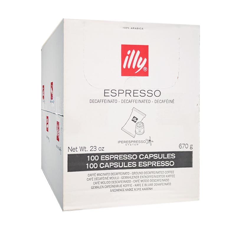 Descafeinado Iperespresso Illy 100 cápsulas Espresso