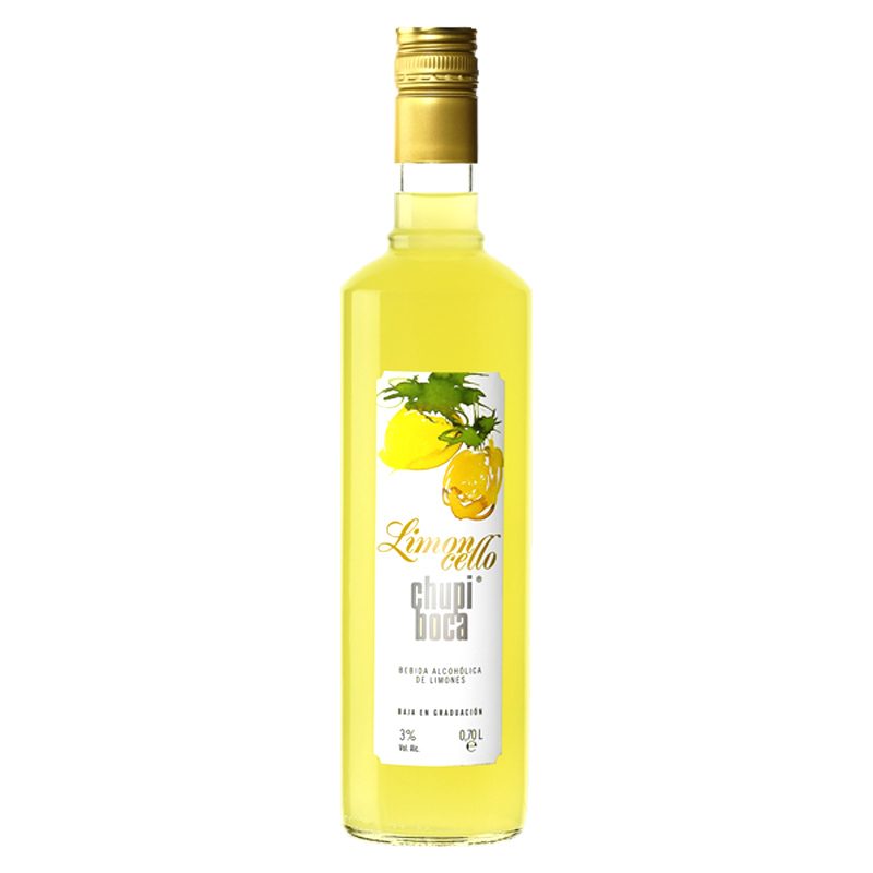 Chupiboca Limoncello de baja graduacion  70 cl. destilerias ferri