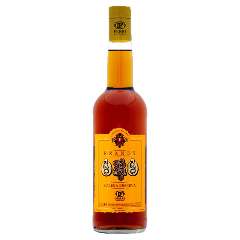 Brandy Oro Solera Reserva  70cl Destilerias ferri