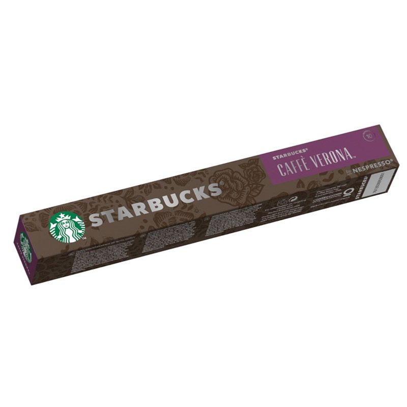 Café Verona 10 Cápsulas Nespresso Starbucks 7613036958981