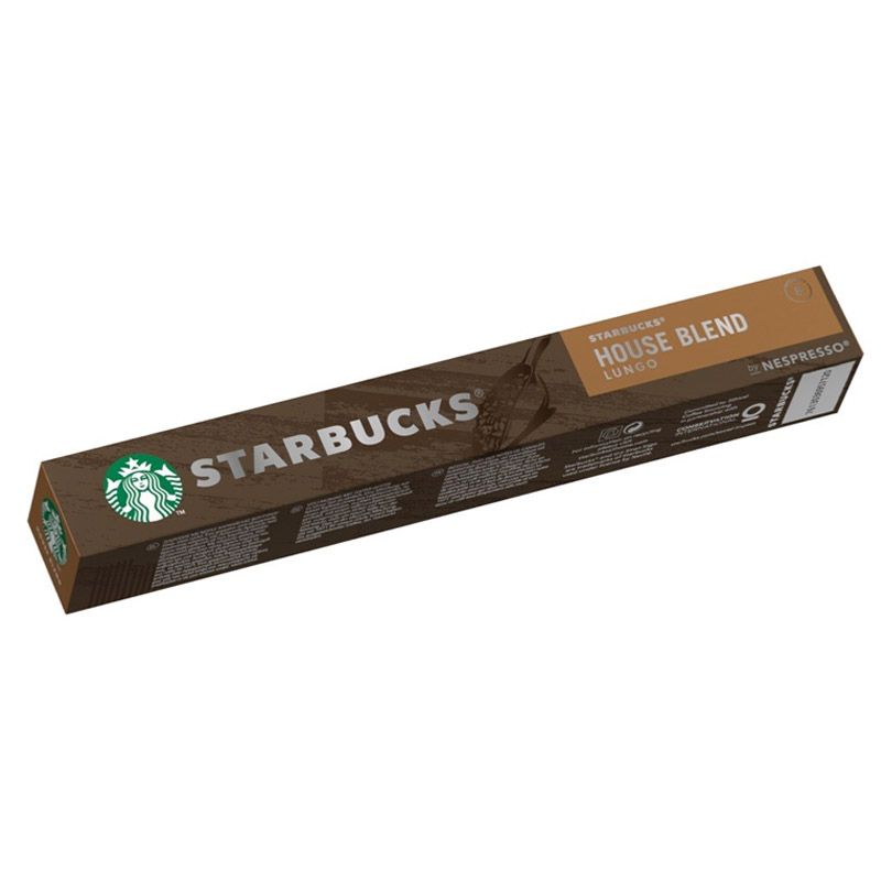 House Blend de Nespresso Starbucks, 10 Cápsulas