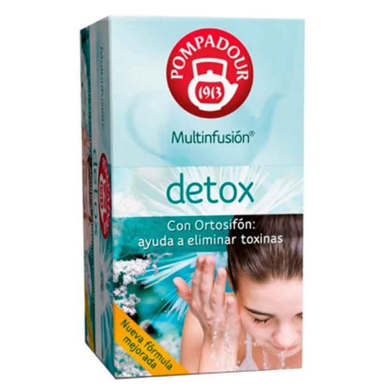Detox Multinfusión con Ortosifón 20 infusiones | Pompadour