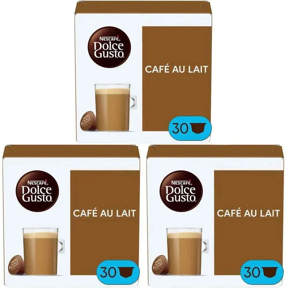 Café con Leche 90 cápsulas Dolce Gusto Nescafé magnum