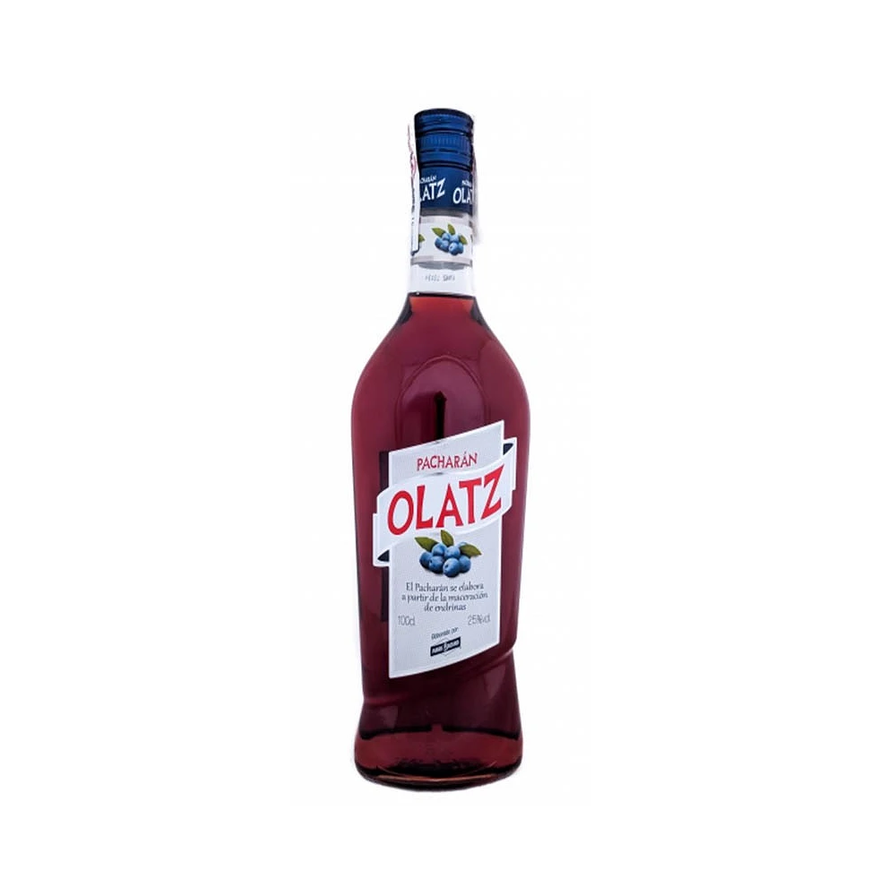 Licor pacharan Olatz botella 1 litro 25º 8410643004235 