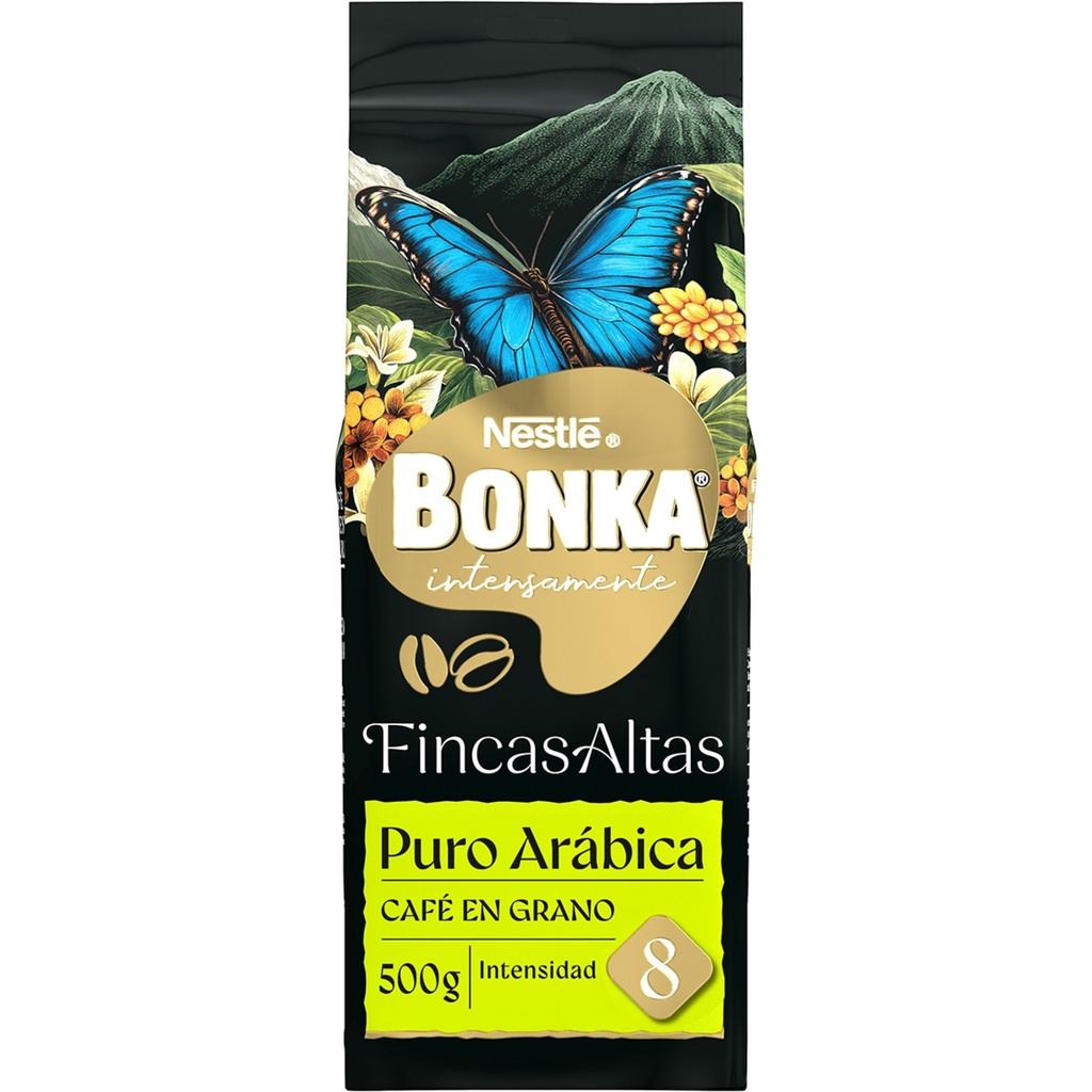 Café en grano Premium Puro Arábica Bonka 500 gr