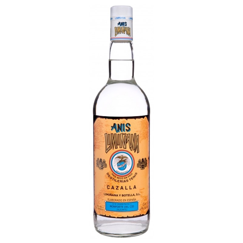 Anis seco Limiñana Cazalla Botella 1 litro 8410548000035