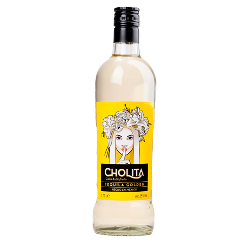 Tequila Cholita Golden Botella de 0.70L