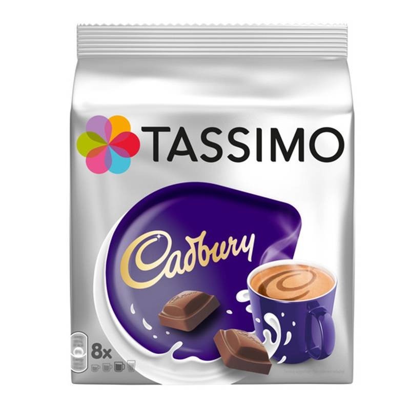 Cadbury Chocolate serviço 8 + 8 TASSIMO.
