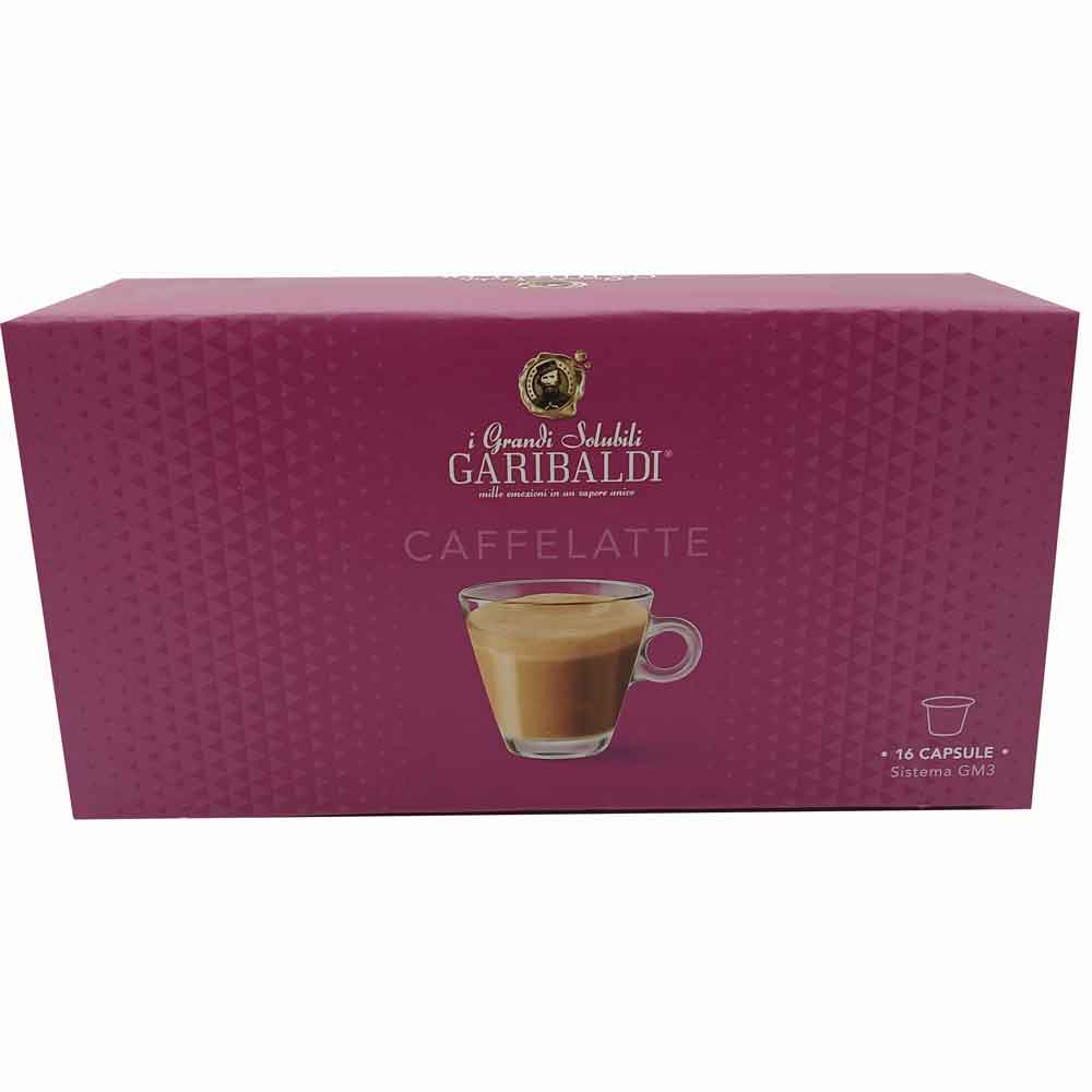 Caffé Latte sistema GM3 16 CÁPSULAS Para cafetera eclissi