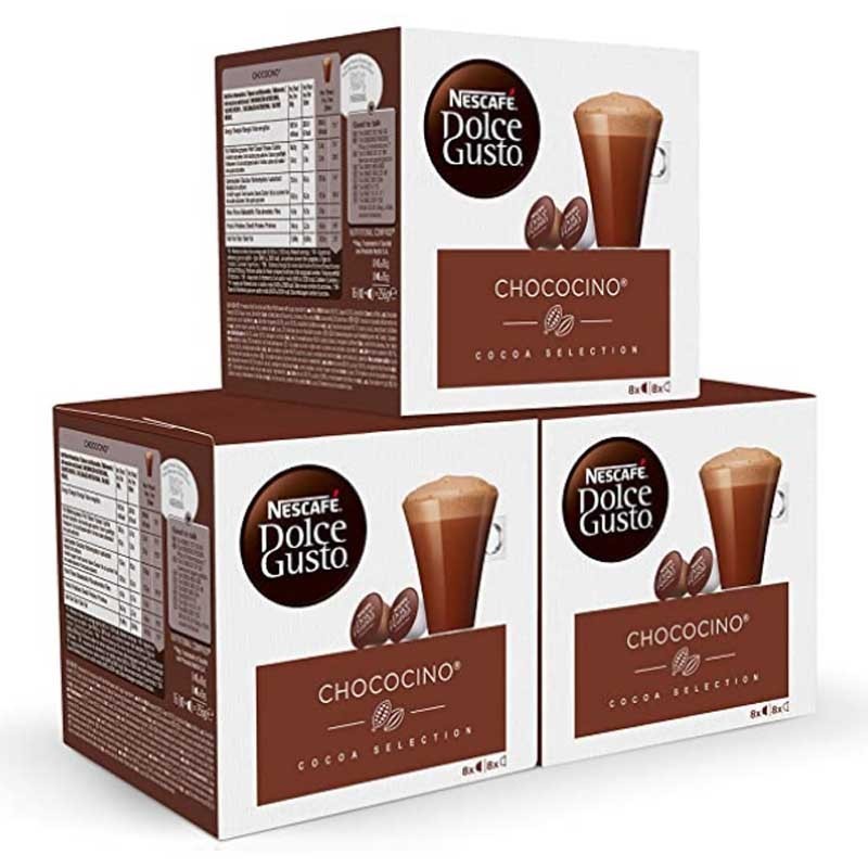 Chococino Pack 48 cápsulas Dolce Gusto para los amantes del chocolate