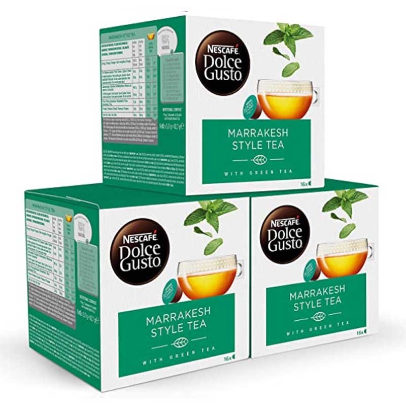 Marrakesh Style Tea Pack 48 cápsulas de te al estilo marroquí