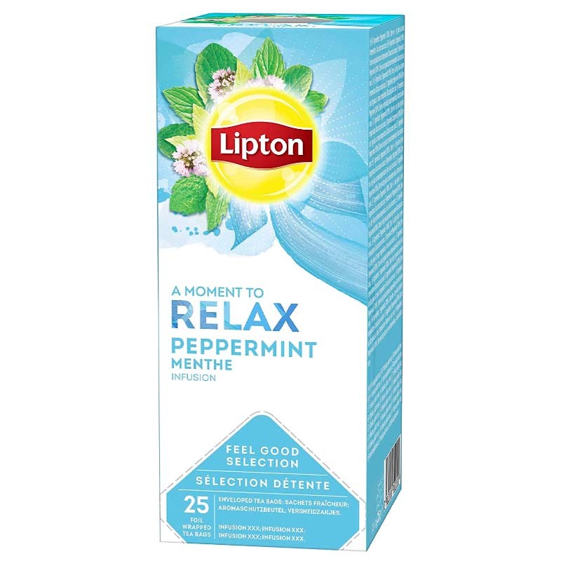 Infusión Menta Relax Lipton 25 sobres