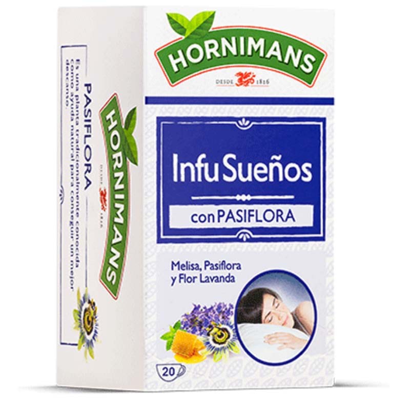 Infu sueños con pasiflora 20 infusiones | Hornimans