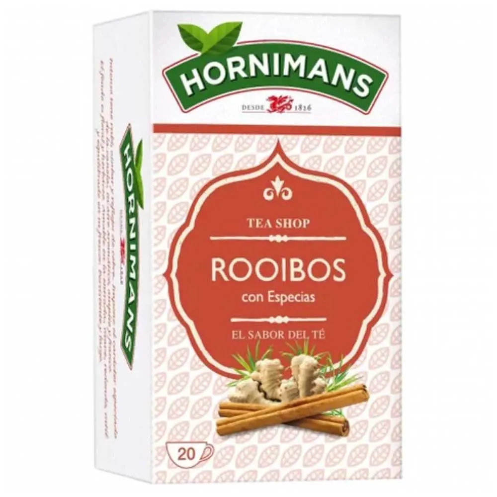 Hornimans Té Rooibos con Especias 20 bolsitas