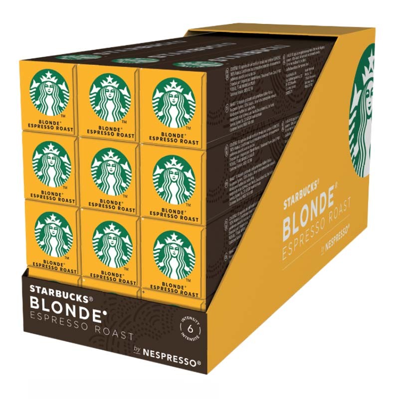 Master blonde espresso roast starbucks 120 cápsulas 7613037048315