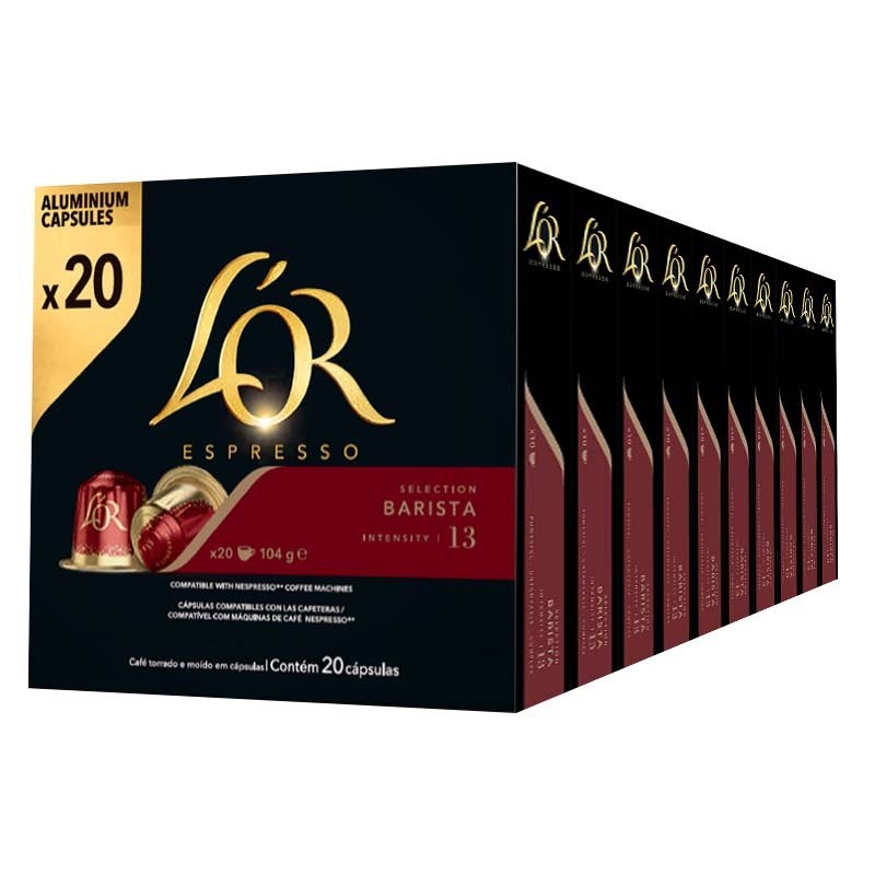 Selection Barista L'or 200 cápsulas compatibles Nespresso