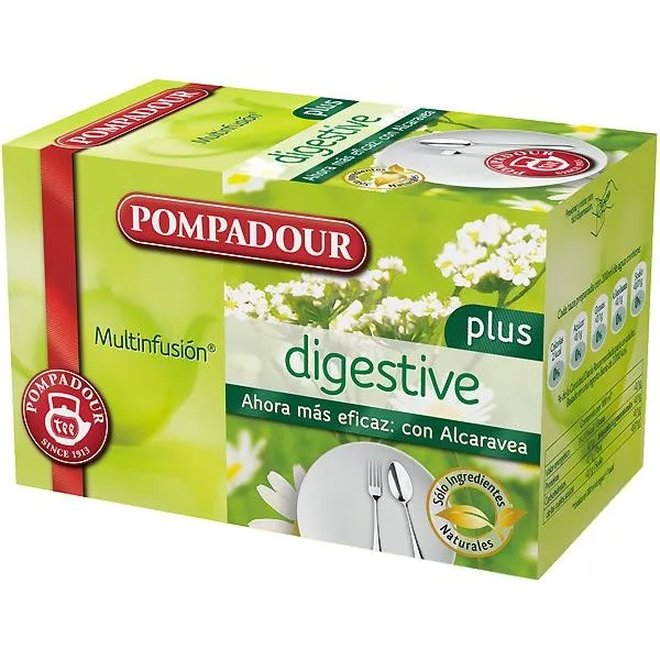 Pompadour Digestive Multinfusion 20 infusiones