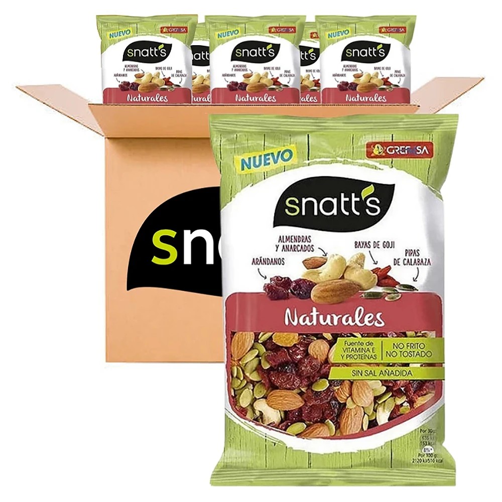 Snatt's Mix Naturales 12 unidades de 40 gramos 8413164016534