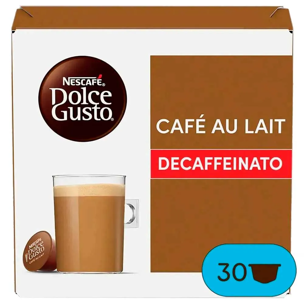 Nescafé Dolce Gusto Café con Leche descafeinado 30 cápsulas Magnum