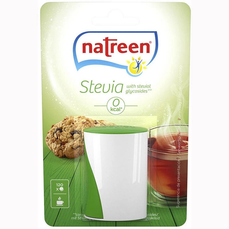 Edulcorante Natreen Stevia 120 comprimidos. 