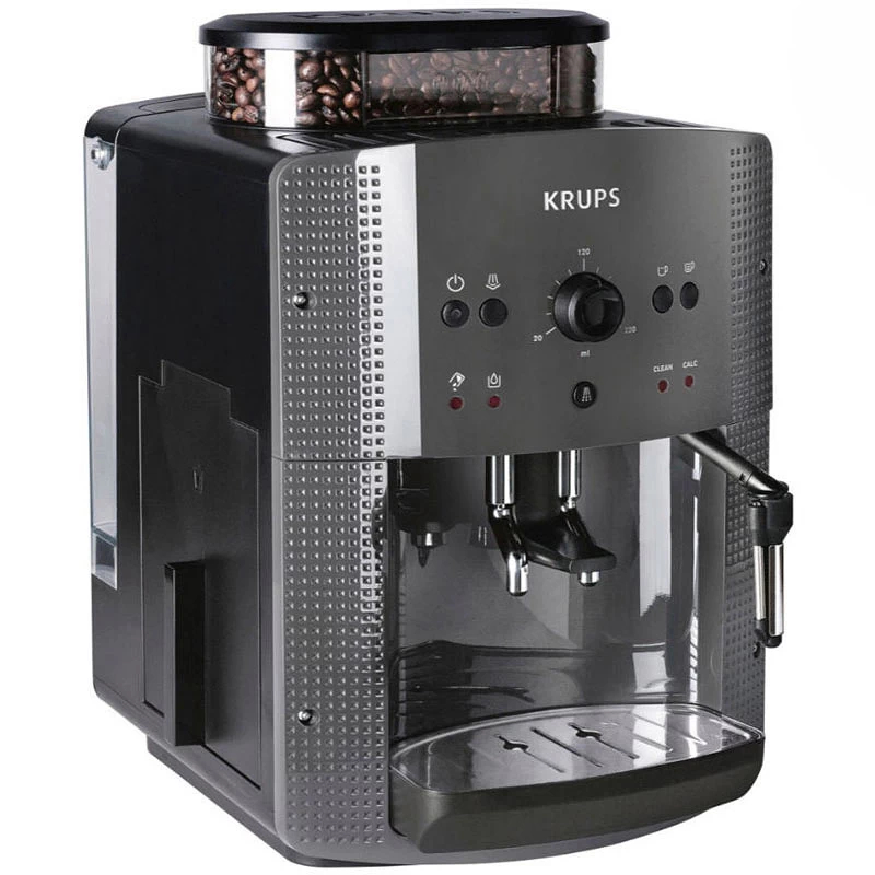 Cafetera superautomática Krups negra  EA 810B 15bar 1450W