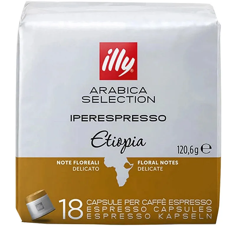 Iperespresso Ethiopia Select Coffee 18 cápsulas Illy.