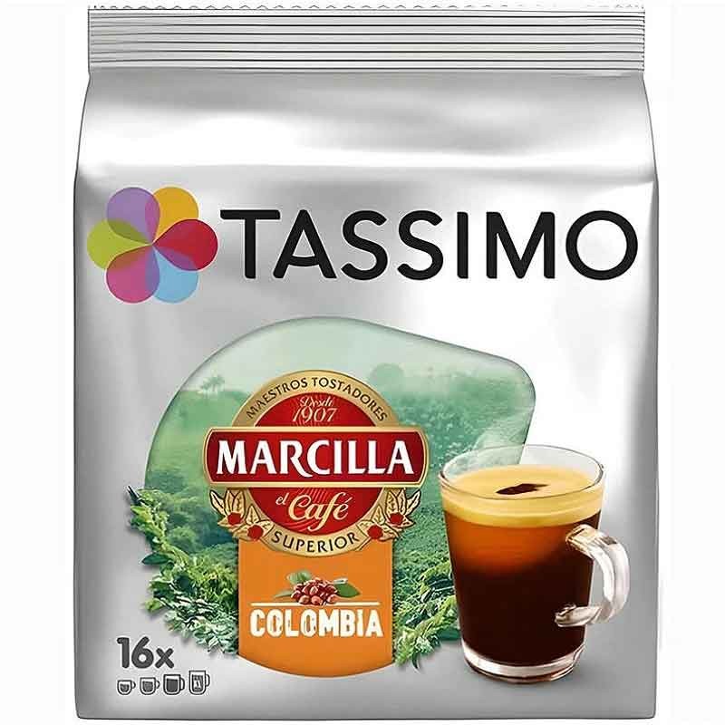 Espresso Colombia 16 cápsulas de café Tassimo Marcilla