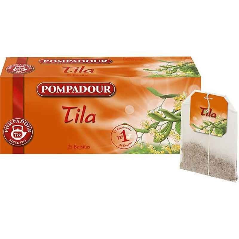Tila Pompadour 100% natural 25 bolsitas
