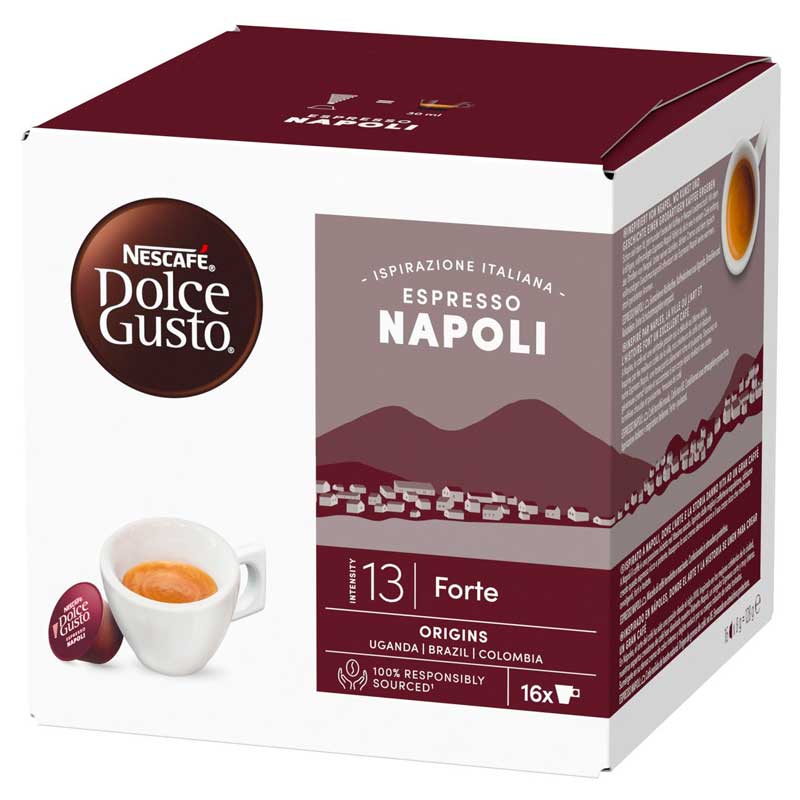 Ristretto Napoli Style pack 16 cápsulas Originales  Intensidad 13 