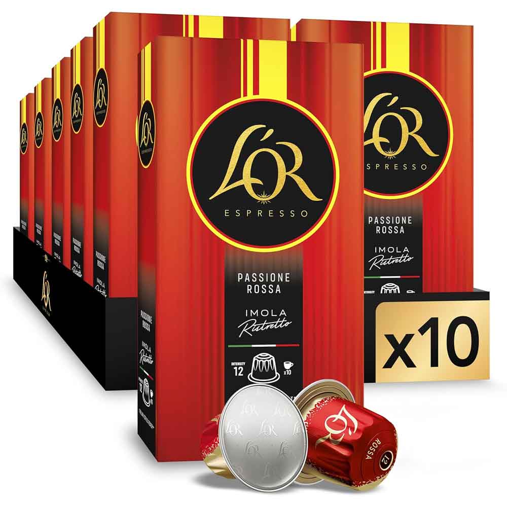 Ristretto Imola  L'or 10 caixas compatíveis Nespresso