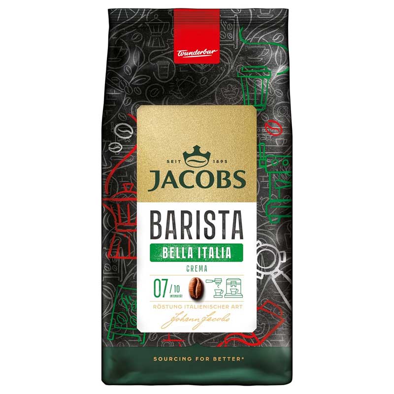 Barista Crema Brasil 100% arábica Jacobs en Grano 1kg