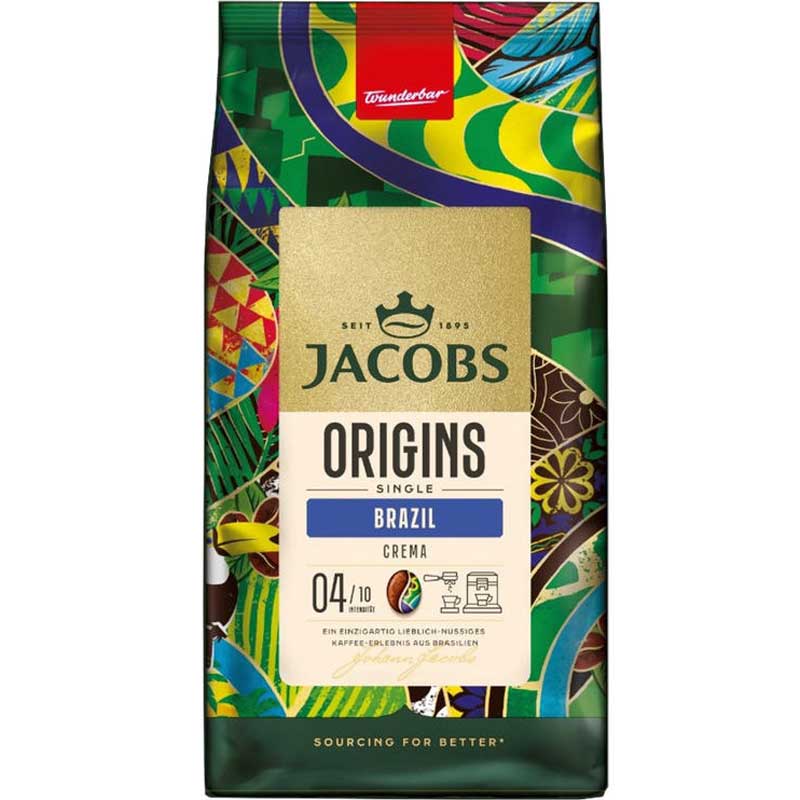  Brasil selección  Jacobs en Grano 1kg 